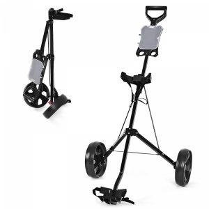2-kołowy wózek golfowy z wbudowaną tabelą punktacji
