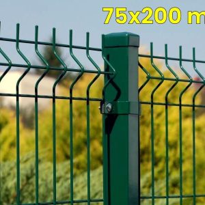 Panele ogrodzeniowe 250cm/103cm/4mm - 75x200mm - antracyt, brązowe, czarne, szare, zielone