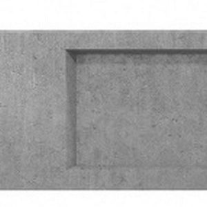 Podmurówka betonowa kaseton - 250 cm / 25 cm