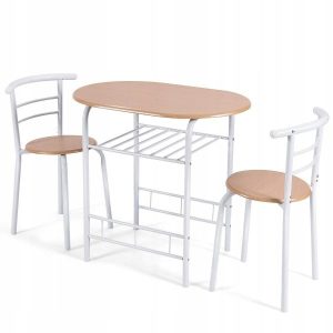 Stół i 2 krzesła zestaw do kuchni jadalni salonu
