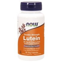 Now. Foods. Double. Strength. Lutein - Luteina 20 mg. Suplement diety 90 kaps.