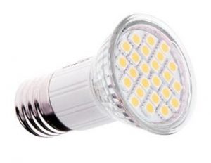 Żarówka lampa. LED E27 4,5W 24SMD5050 SMART biały ciepły