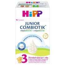 Hipp 3 Junior. Combiotik produkt na bazie mleka dla dzieci po 1. roku 550 g[=]