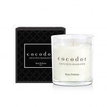 Cocodor Świeca zapachowa. Premium biała. Rose. Perfume. PCA30390 140 g[=]