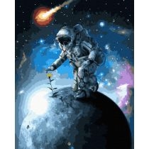 Malowanie po numerach. Astronauta 40 x 50 cm