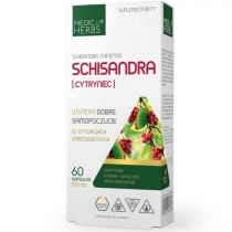 Medica. Herbs. Schisandra (Cytryniec) Suplement diety 60 kaps.