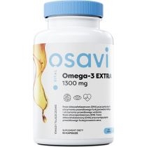Osavi. Omega-3 Extra, 650 mg - smak cytrynowy. Suplement diety 60 kaps.