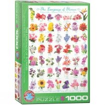 Puzzle 1000 el. Język kwiatów. Eurographics