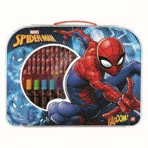 Pulio. Zestaw artystyczny w walizce. Spiderman