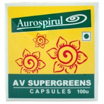 Aurospirul. Av. Supergreens. Suplement diety 100 kaps.