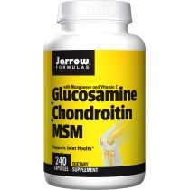 Jarrow. Formulas. Glukozamina, Chondroityna i. MSM Suplement diety 240 kaps.