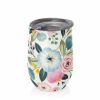 Chic-Mic. Kubek ze stali nierdzewnej z pokrywką pastel flowers 420 ml