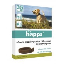 Happs. Obroża przeciw pchłom i kleszczom dla małych psów