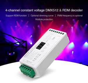 DMX 512 D4-CX 4-Channel. Constant. Voltage. DMX512 & RDM Decoder