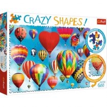 Puzzle 600 el. Crazy. Shapes. Kolorowe balony. Trefl