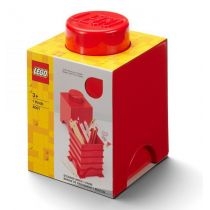 Pojemnik klocek. LEGO Brick 1 czerwony