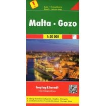 Malta. Gozo mapa 1:30 000