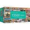 Puzzle 13500 el. The. Journey of. Thousand. Miles. Trefl