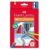 Faber-Castell. Kredki. Jumbo trójkątne + temperówka 30 kolorów