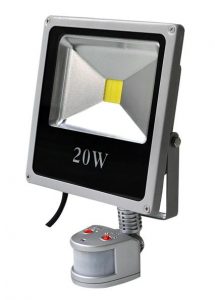 Naświetlacz. LED - ECOPRO - 20W - czujnik ruchu
