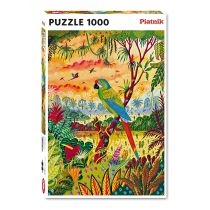 Puzzle 1000 el. Ara zielona. Piatnik