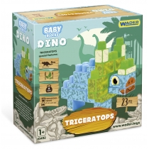 Klocki. Dino. Baby. Blocks triceratops 41494