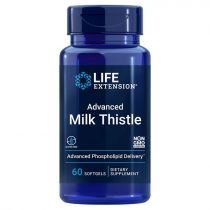 Life. Extension. Advanced. Milk. Thistle - Ostropest. Plamisty. Suplement diety 60 kaps.