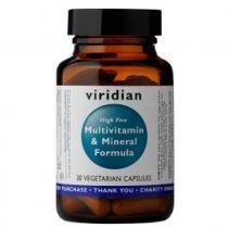 Viridian. High. Five. Multivit & Mineral. Formula - suplement diety 30 kaps.