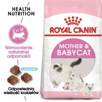 Royal. Canin. Mother & baby cat - karma sucha dla kotek w okresie ciąży, laktacji i kociąt od 1 do 4 miesiąca życia 4 kg