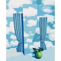 Malowanie po numerach. René Magritte. Niebo