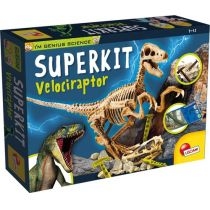 Mały. Geniusz - Superkit. Velociraptor. Lisciani
