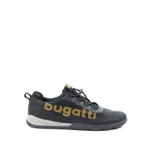 Męskie sneakersy czarne. Bugatti 321-A7V01-6900-1000