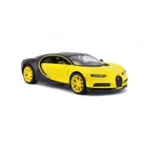 MAISTO 31514-46 Bugatti. Chiron żółto-czarny 1:24