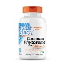 Doctors. Best. Curcumin. Phytosome with. Meriva. Suplement diety 180 kaps.