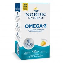 Nordic. Naturals. Omega-3, Lemon. Suplement diety 180 kaps.