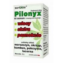 Sanbios. Pilonyx - włosy, skóra, paznokcie. Suplement diety 60 tab.