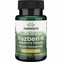 Swanson. Razberi-K - Raspberry. Ketones 200 mg. Suplement diety 60 kaps.
