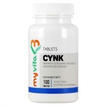 My. Vita. Cynk glukonian cynku. Suplement diety 100 tab.