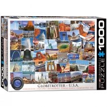 Puzzle 1000 el. Globetrotter. Collection. USA Eurographics
