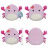 Cailey. Pink. Crab with. Starfish. Pin. Squishmallows. Wersja. B. Seria 16, pluszak, 19 cm. Jazwares