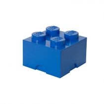 Pojemnik klocek. LEGO Brick 4 Niebieski