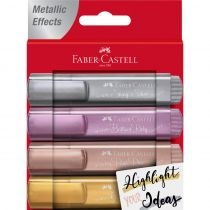Faber-Castell. Zakreślacz metaliczny 4 kolory