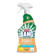 Cillit. Bang. Naturally. Powerful spray czyszczący do łazienki z kwaskiem cytrynowym zestaw 6 x 750 ml