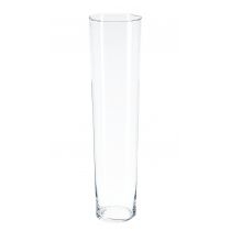 Atmosphera. Szklany wazon stożkowy 70 cm
