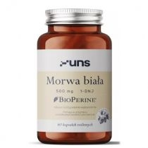 Uns. Morwa. Biała + Bioperine. Suplement diety 60 kaps.