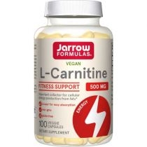 Jarrow. Formulas. L-Karnityna 500 mg - Vege licaps. Suplement diety 100 kaps.
