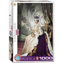 Puzzle 1000 el. Queen. Elizabeth. II 6000-0919 Eurographics