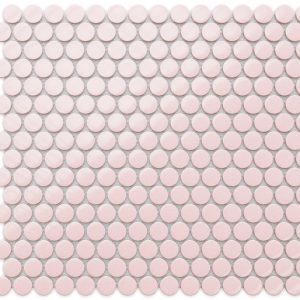 MOZAIKA CERAMICZNA PENNY DOTS ROSE RÓŻÓWA MATOWA