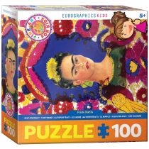 Puzzle 100 el. Frida. Self. Portrait the. Frame 6100-5425 Eurographics