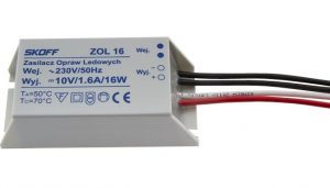 Zasilacz 10VDC / 16 W - ZOL-16